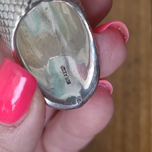 NWT STERLING STATEMENT ring reptile pattern - Picture 8 of 8